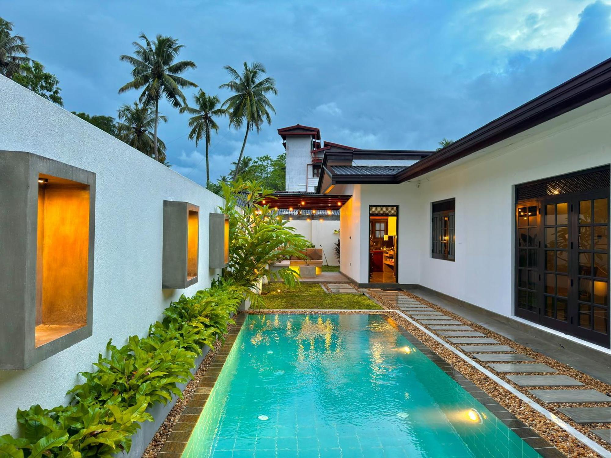 Villa River Breeze Weligama Exteriör bild